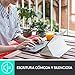 Logitech K380 - Teclado Bluetooth para Windows, Mac, Chrome y Android, color...