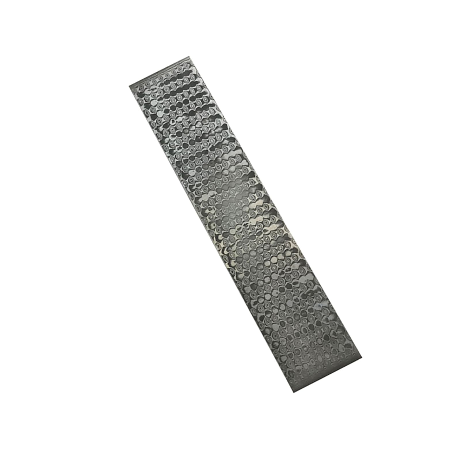 Barre de forgeage à motifs de qualité supérieure, billette d'acier de Damas, matériau de fabrication de couteaux de bricolage haute densité pour forgerons et artisans, moti