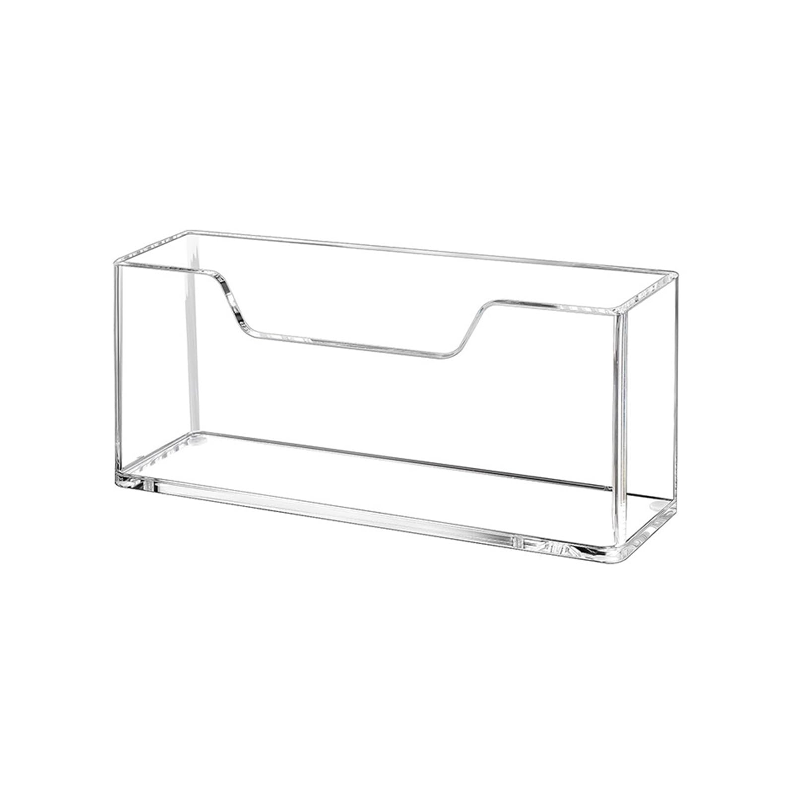APGLSXY Multipurpose Acrylic Kitchen Organiser for Napkins Utensils or Decorations Easy Maintenance Paper Towel Holder Transparency Kitchen Countertops Organiser