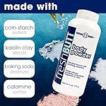 Fresh Butt Body Powder for Women & Men - Anti-Chafing, Anti-Itch, Odor & Sweat Absorbing + Calamine - Friction Fighting, Talc-Free, Unscented, 6oz - Image 4