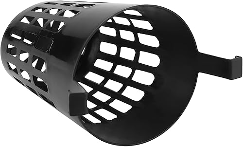 Miniatura 7 de Paquete de 10 cestas para plantas, maceta de malla redonda resistente con ganchos para orquídeas, acuaponía, acuicultura, hidroponía, ligera,