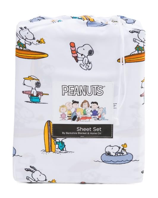PEANUTS】【Sleep】SNOOPY×BEAR 総柄2点セットシングル M10