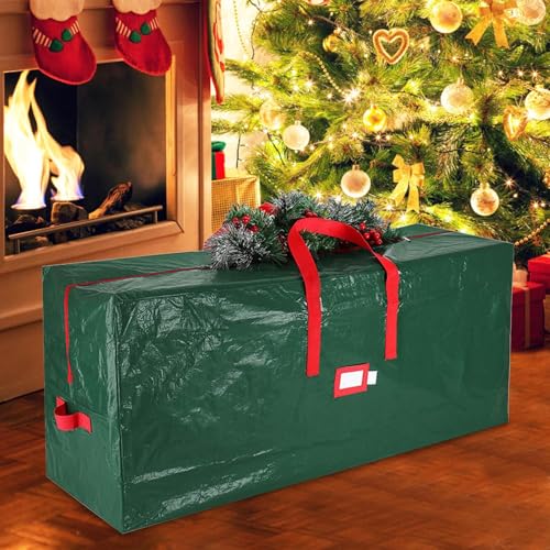 Stockage d'arbre de Noël en toile robuste imperméable haute capacité - 7