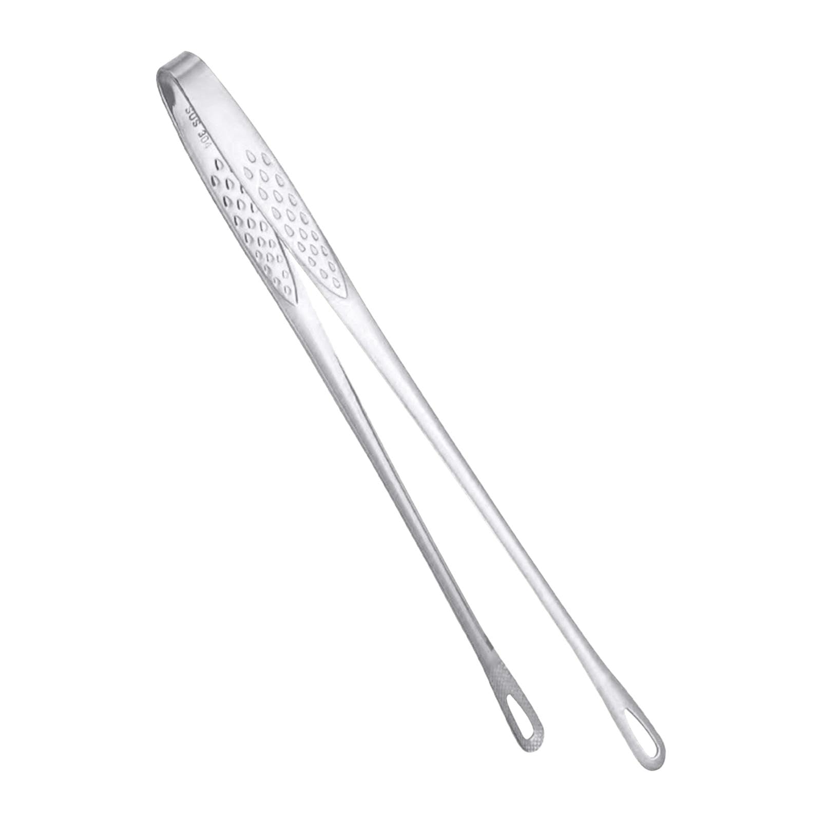 Szczypce do grilla, klipsy do grilla ze stali nierdzewnej kuchenne domowe klipsy do grilla kiełbasa hot dog szczypce do steków z antypoślizgowym uchwytem 24/28 cm wielofunkcyjne szczypce do pieczenia