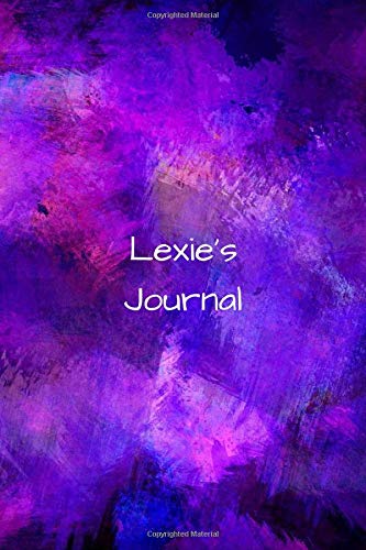 Lexie's Journal: Personalized Lined Journal for Lexie Diary Notebook 100 Pages, 6" x 9" (15.24 x 22.86 cm), Durable Soft Cover