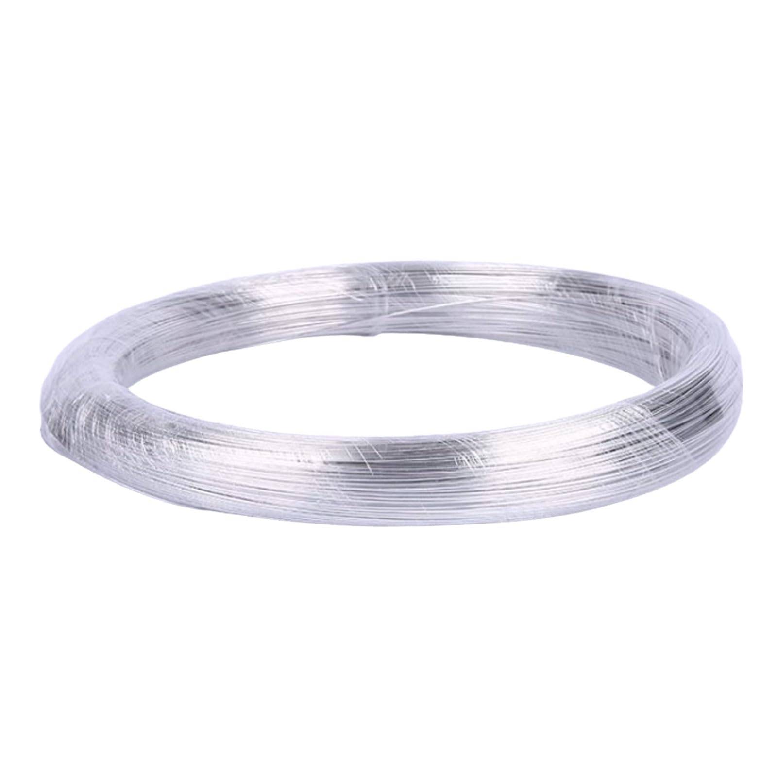 99,99% czysty drut aluminiowy 6M, 0,1-0,4mm do majsterkowania, rzemiosła, elektroniki, zastosowań przemysłowych, 1 szt.(0.4mm)