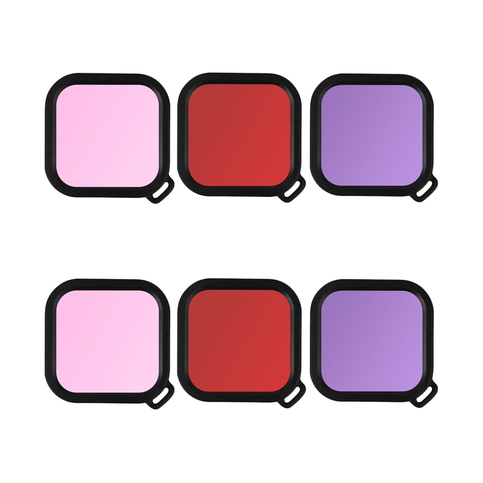 Mobestech 2ensembles Filtre De Plongée Étanche pour Caméra Ensemble De Compatible avec Insta Photographie Colorée Et Unique