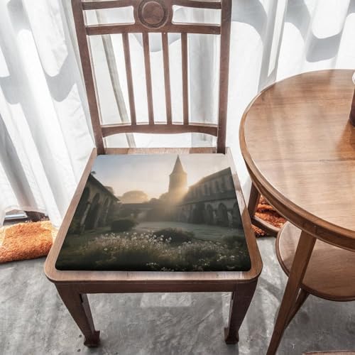 Cojín de asiento para silla de monasterio con acabado premium luz matutina 6