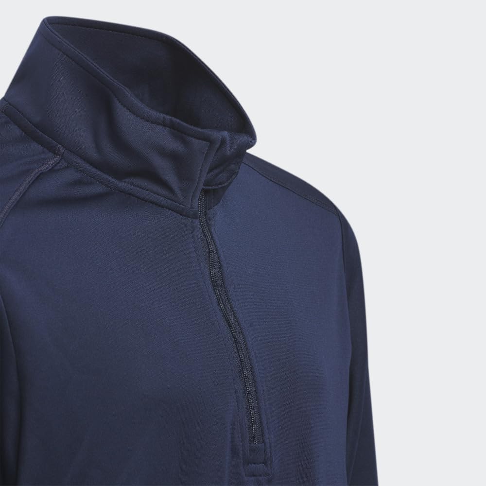 adidas Sweter chłopięcy wrzosowy z zamkiem