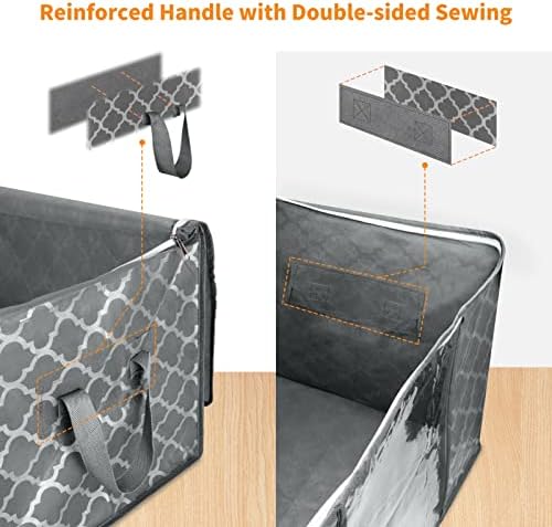 90 L Large Storage Bag Clothes Storage Organizer with