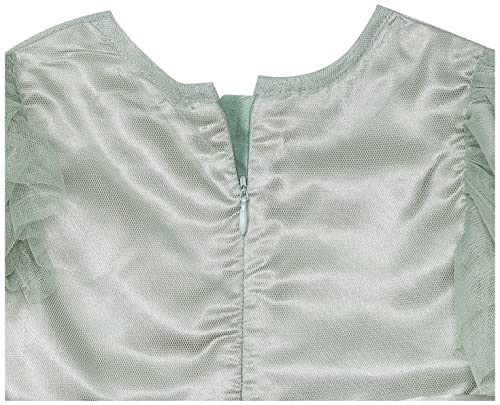 Image of Max Girls Embellished Flutter Sleeves A-Line Dress