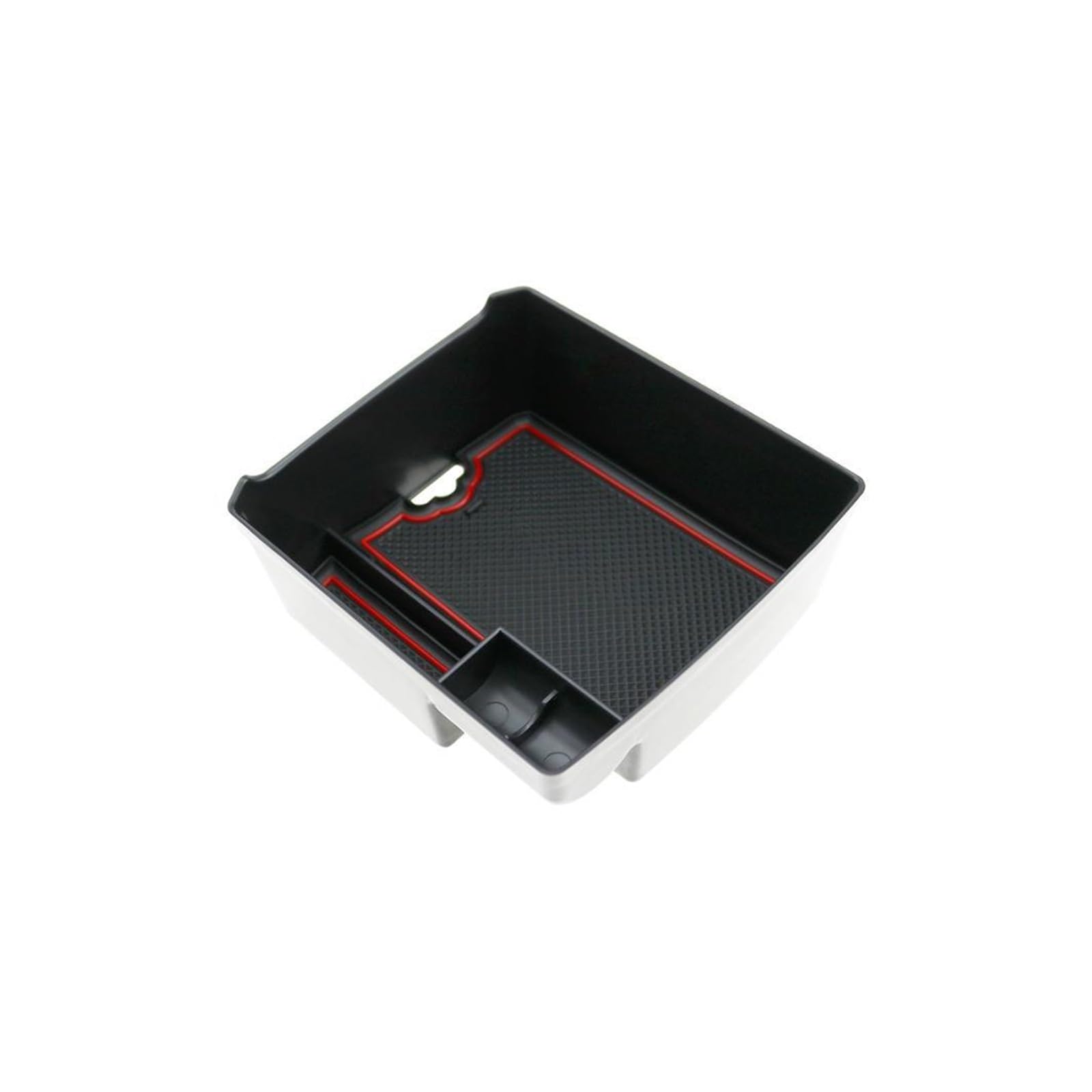 Drezzo Red Car Center Console Cover Car Central Control Armrest Storage Box For Ibiza/For Seat Arona Suv 2018-2022 Stowing Tidying Auto Interior Accessories