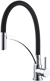 LHTCZZB Mélangeur Robinet d'eau Moderne Robinet de Cuisine Robinet d'eau Chaude et Froide Extraction évier évier évier de Cuisine Robinet de Cuisine Rotatif en cuivre