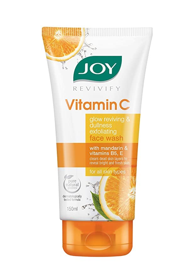 Avoka Naturals Joy Revivify Vitamin C Face Wash -150ml, 150 ml (Pack of 1)