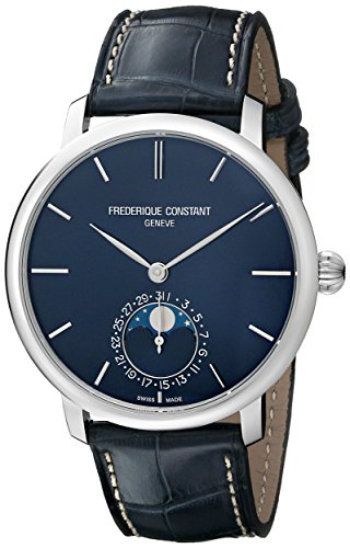 Frederique Constant Men's FC705N4S6 Slim Line Stainless Steel Watch