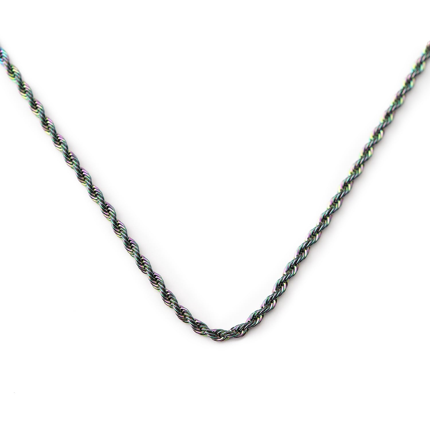 Mesmerize Stainless Steel Oscar Chain | Necklace Chain for Men and Boys | Necklace Chain Black, Silver, Gold and Pysch For Men | Waterproof, Anti-tarnish, Rust-free, skin friendly (Psych) (B0CY8MPSCY) Amazon Price History, Amazon Price Tracker