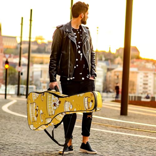 Sac pour guitare acoustique imperméable 108 cm rembourré