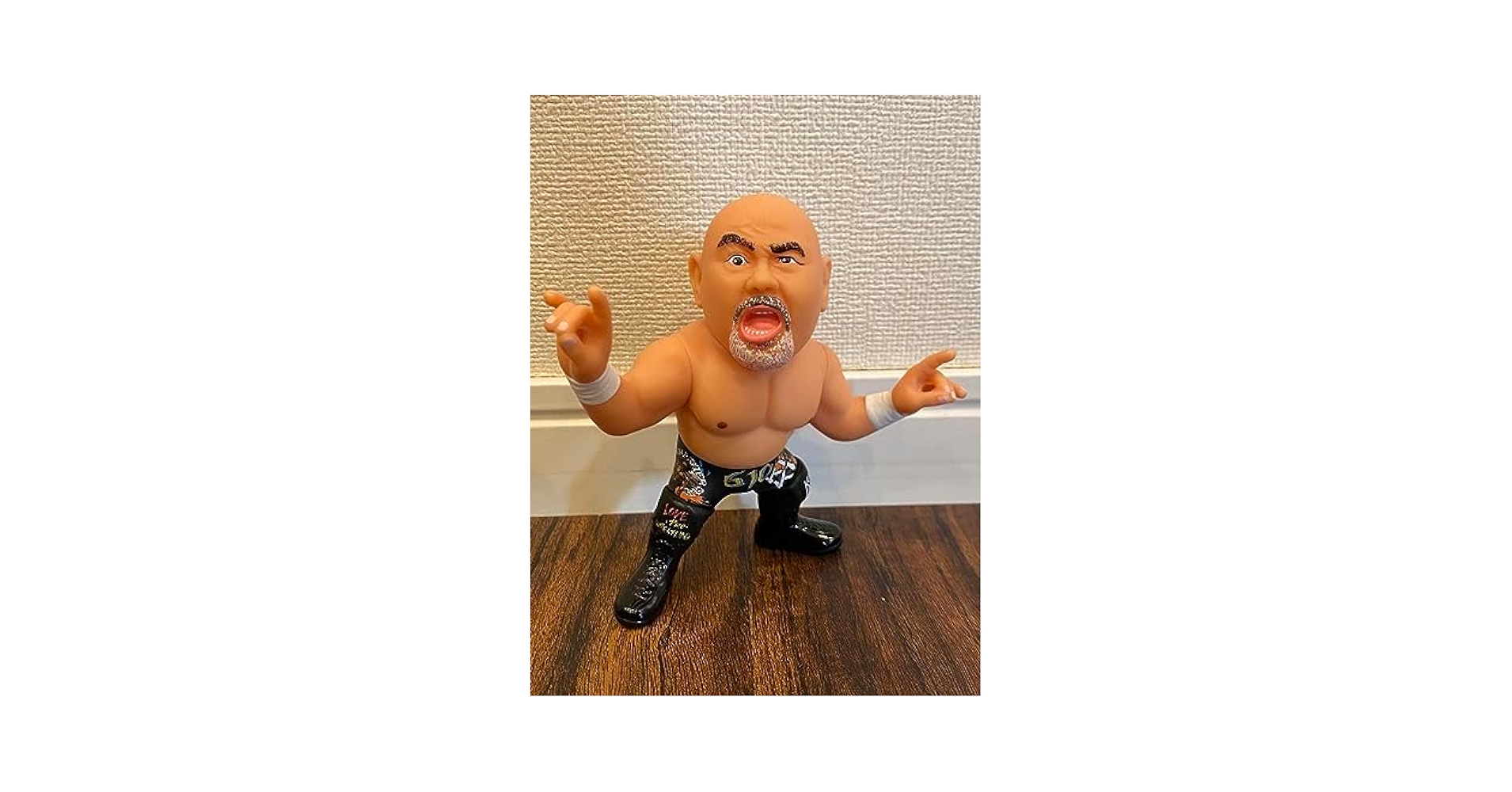 SSマソン 武藤敬司 ソフビプロレスリング プロレスフィギュア ☆貴重 武藤敬司 ソフビ 新日本プロレス フィギュア 新品未使用