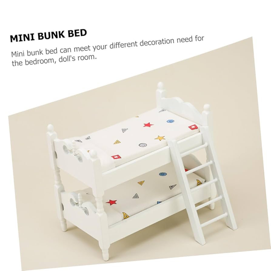 ミニチュアベット Amazon.co.jp: WOONEKY 1 セット ミニハウスロフトベッド
