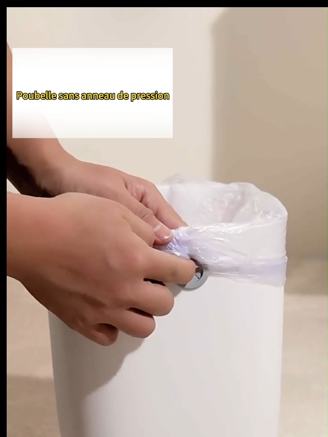 Pattumiera da Bagno Piccola, Spazzatura/spazzatura Rettangolare In Plastica, Cestino a Induzione Intelligente per uso Domestico da 12 Litri, per Cucina, Casa, Ufficio, Coperchio Silenzioso e Delicato