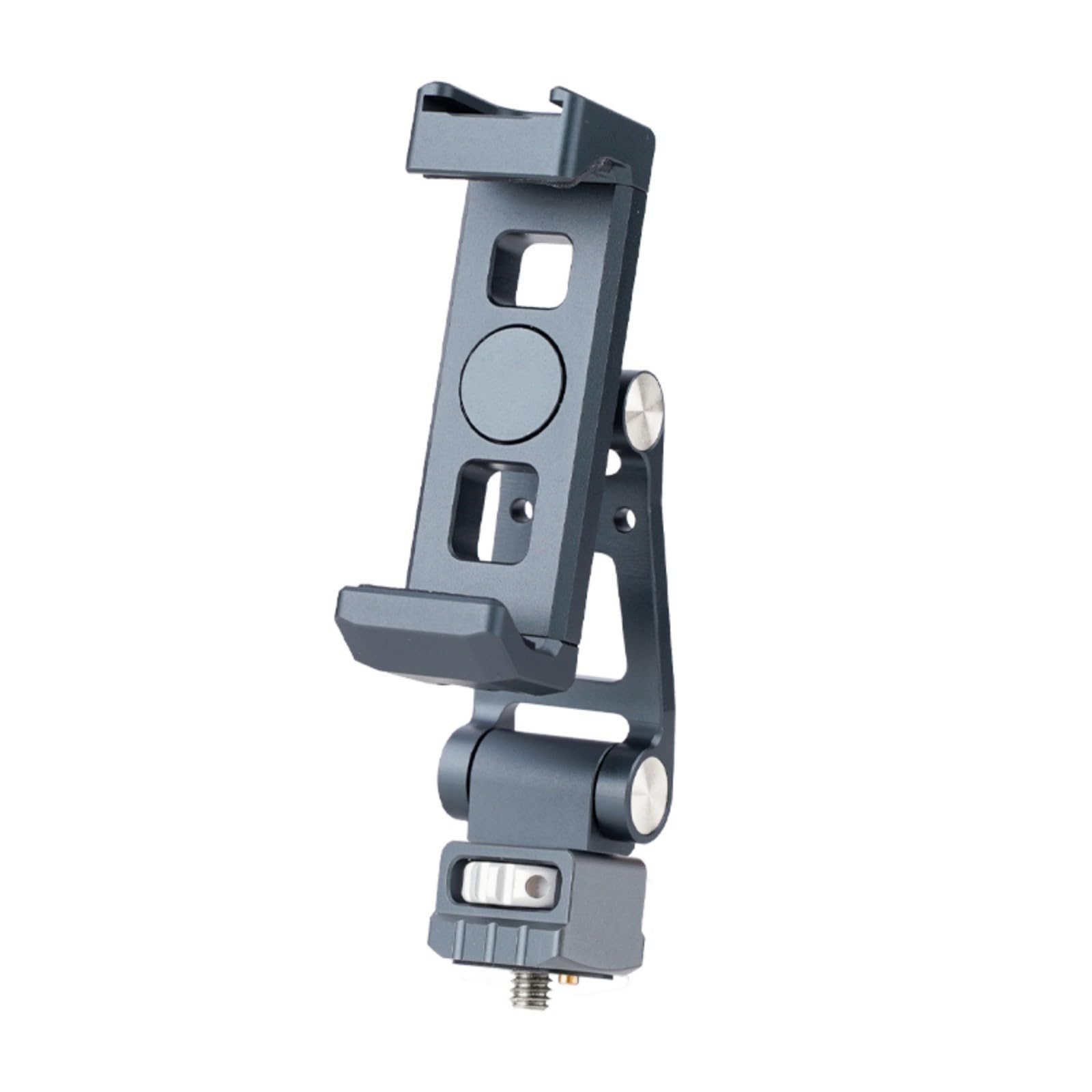 Soporte de metal ajustable para teléfono, adaptador de trípode giratorio, soporte giratorio para teléfono, aleación de aluminio para accesorios de transmisión en vivo