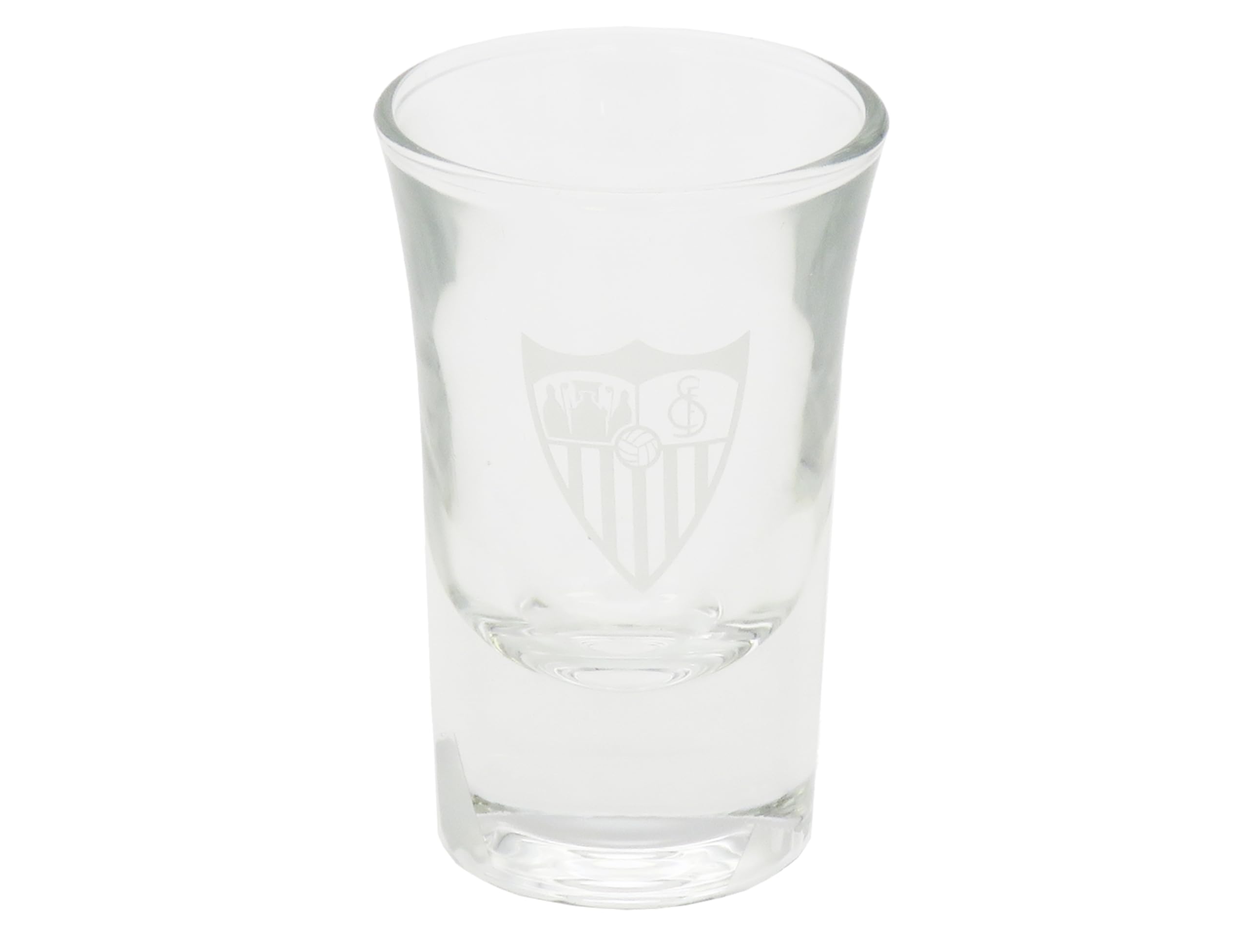 CyP Brands Sevilla FC Shaker Glass, Individual, Liquor Glass, Transparent, Official Product