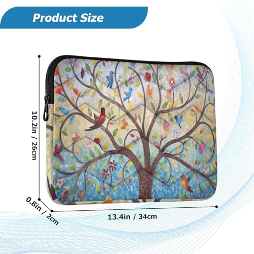 Funda para Laptop de 13-14 Pulgadas con Diseño de Árbol miniatura 3