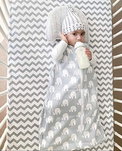 Baebae Goods ORIGINAL Pack N Play Sheets – Premium Pack And Play Sheets 4 Pack – 100% Super Soft Jersey Knit Cotton Playard Mattress Sheets thumb #3