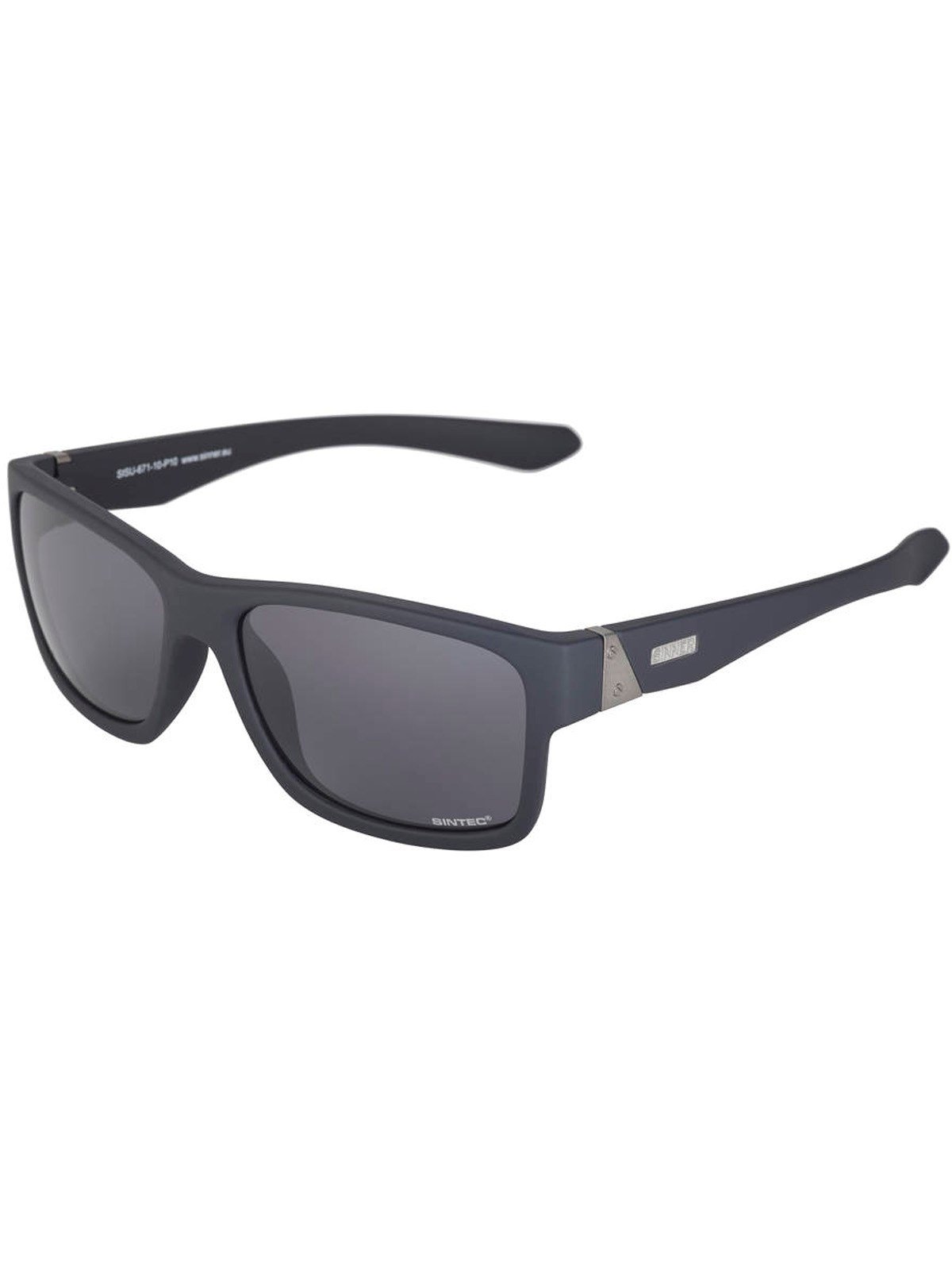 Sinner, Occhiali da Sole con Lenti polarizate Sundown Sintec, Nero (Noir Mat)