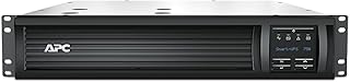 APC 750VA Smart UPS with SmartConnect and Network Card, SMT750RM2UCNC, Rackmount 2U, Sinewave UPS Battery Backup, 120V, Line Interactive Uninterruptible Power Supply