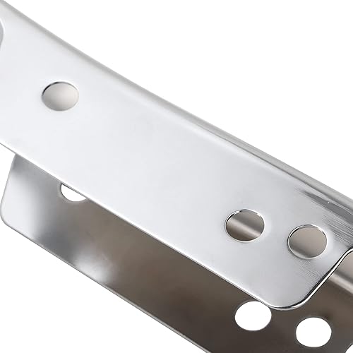 Miniatura 6 de 1 par de tiras cromadas para guardabarros traseros para Harley Touring Road Glide Electra Glide Ultra Classic FLTR FLHRCI FLHRS 1993-2008