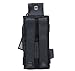 ROCOTACTICAL Tactical Radio Pouch, 1000D Nylon Tactical Molle Radio Pouch Holster Compatible with 5.11 Bags/Packs (Black)