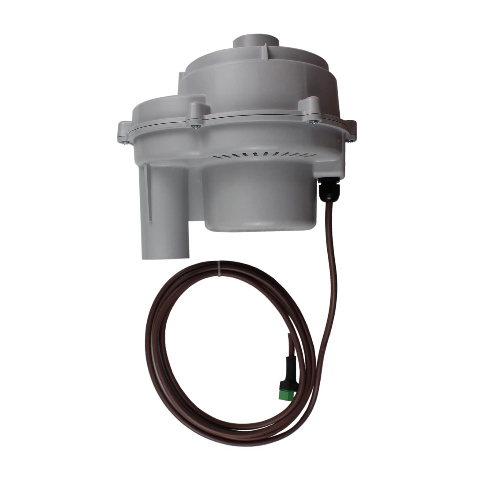 Complet Pellet-Saugsystem Avec 25m Tuyau , Taupe, Turbine, Colliers