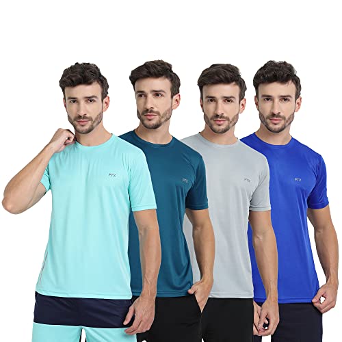 Image of FTX Men's Solid Regular Fit T-Shirt