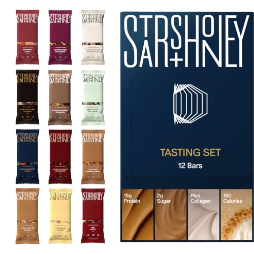 Stars and Honey Protein Bars Variety Pack 12 Count