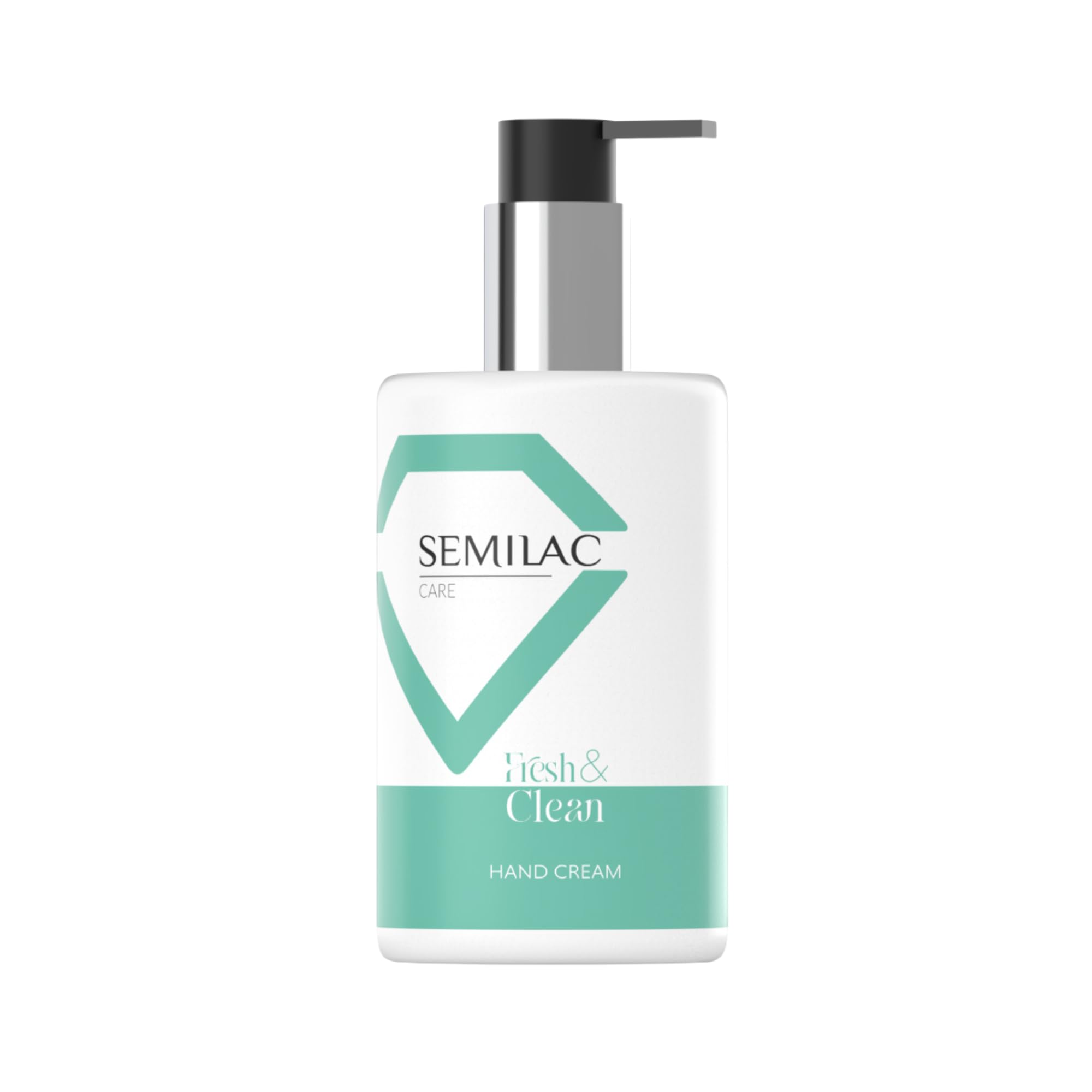 Semilac Fresh & Clean Hand Cream with Shea Butter 75ml, Nourishing and Moisturising Cream for Daily Self Care
