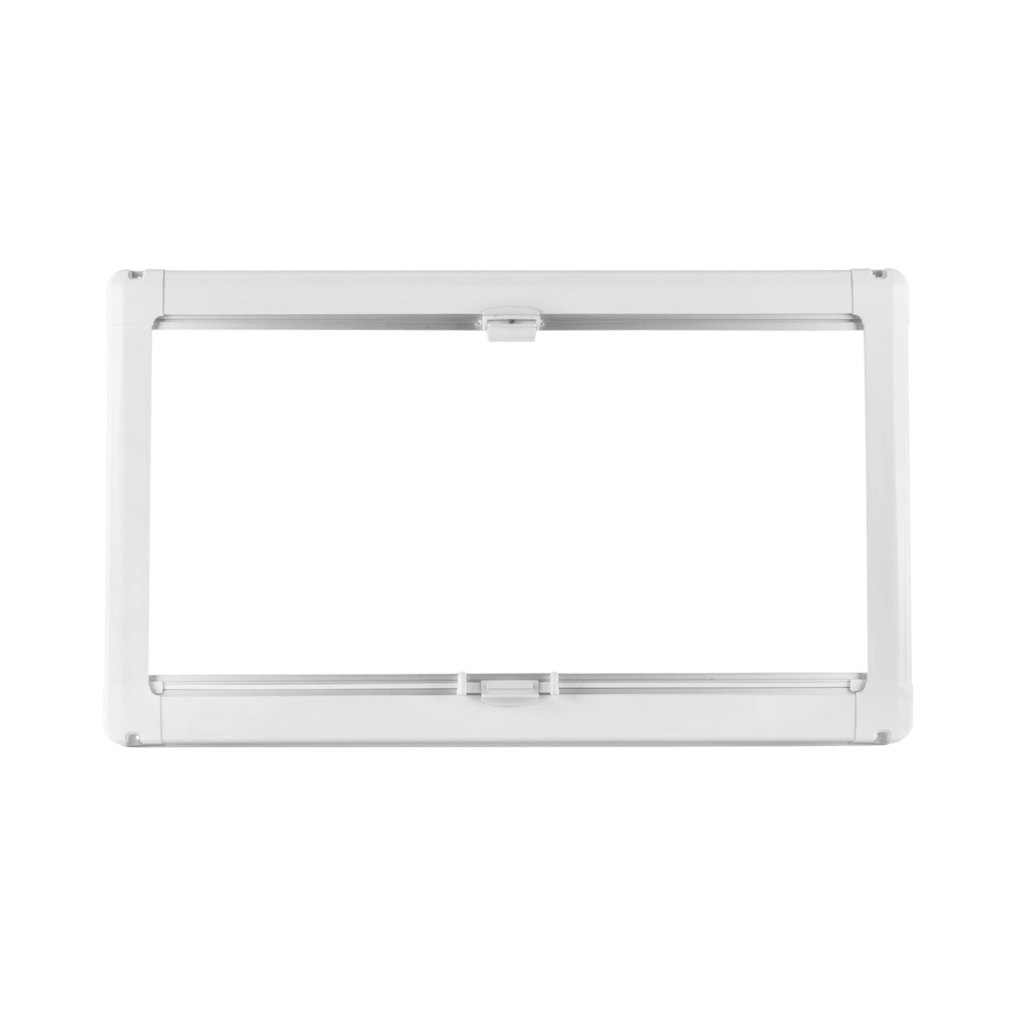 Fenêtre De Caravane 90 X 50 Cm - Push Up - Pliable - Fenêtre Latérale - Protection Contre Les Insectes - Protection Solaire - Moustiquaire Occultant (900 X 500 Mm