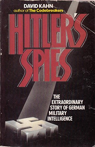 Hitler's Spies 0099217201 Book Cover
