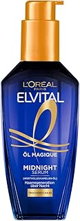 L'Oréal Paris Nourishing Serum for Soft and Shiny Hair, Long-Lasting Against Frizz, Leaves No Residue, With Camellia Flowe...