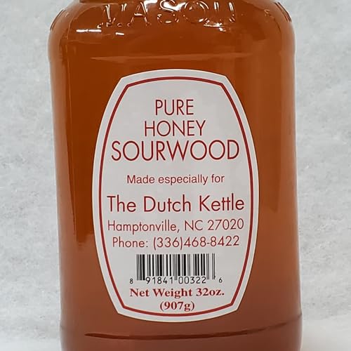 Miel Sourwood The Dutch Kettle 32 Oz con envase plástico miniatura 2