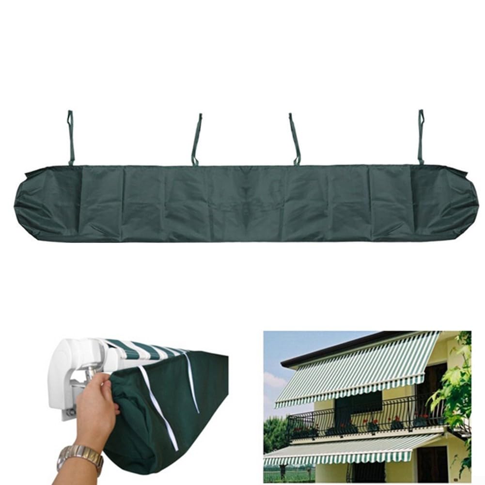 Outdoor Schutzhülle für Markisen, wetterfest, einfach zu bedienendes Design (grau 2,5 m)