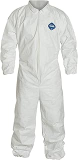 DuPont Tyvek Coveralls with Elastic Wrists and Ankles 251-TY125S-M