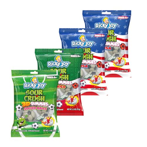Ricky Joy 3D Gummies Variety Pack 4 bolsas miniatura 1
