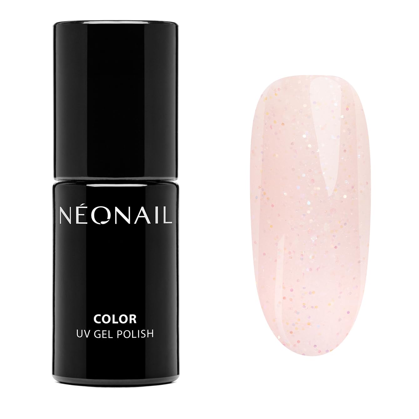 NÉONAIL UV Nagellack 7,2 ml - Rosa - My Soulmate - NÉONAIL Farben - UV Lack Glitzer - Gel Nägel - Nageldesign