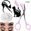 Eye-Makeup-Tool-Kit-for-Women-Cat-Eyeliner-Stencil-24-Shapes-Eyebrow-StencilEyebrow-Trimmer-Scissors-With-Comb-Hair-Remover-Beauty-Tools Eye Makeup Tool Kit for Women Cat Eyeliner Stencil / 24 Shapes Eyebrow Stencil/Eyebrow Trimmer Scissors With Comb Hair…