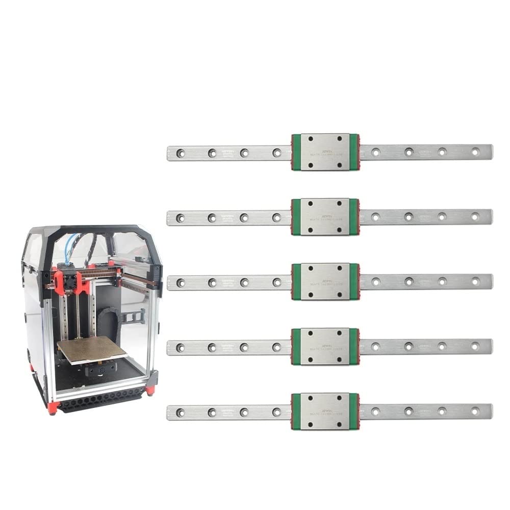 Buy SPOFOSUNNERHIWIN Linear Guide Rail 5 Pc 150mm, MGNH7 HIWIN Linear ...