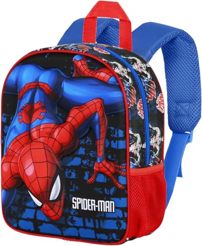 Clondo Zainetto 3D Asilo Bambini Per Spiderman Fan - Zaino Tempo Libero - Scuola Materna, 31 Centimetri, Viaggio, Regalo...