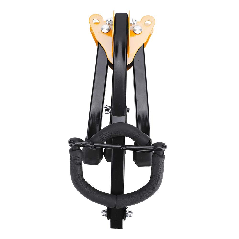 Nikou Support pour Saxophone Alto/Ténor, Stand Réglable en Métal Triangle Support Portable pour Saxophone Trépied Pliable, pour Accessoires d'instruments de Musique