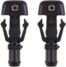 Cheriezing 2Pcs Windshield Washer Nozzles Wiper Spray Kit for 2004-2014 Ford F-150 3W7Z-17603-AA - coolthings.us