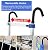Telescoping Aluminum Ladder with Detachable Hook 10FT Tall Telescopic Extension Ladder for Home Loft Outdoor Work 150kg Weight Capacity Available in 8m/7m/6m/5m/4m Sizes